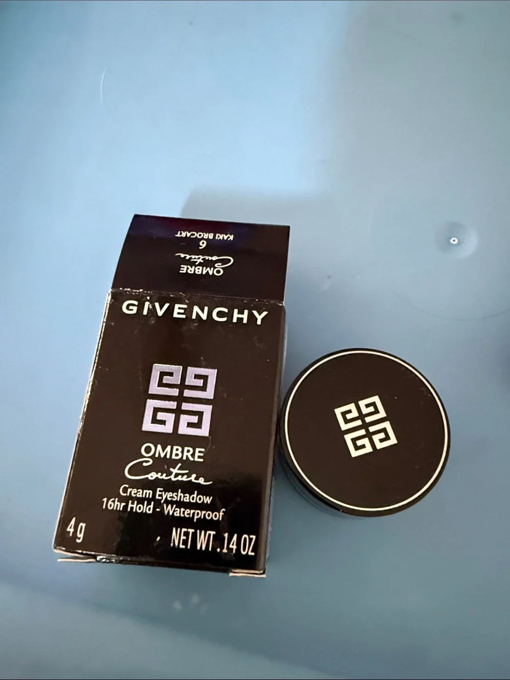 Givenchy Ombre Couture Cream Eyeshadow – Black & Silver Logo